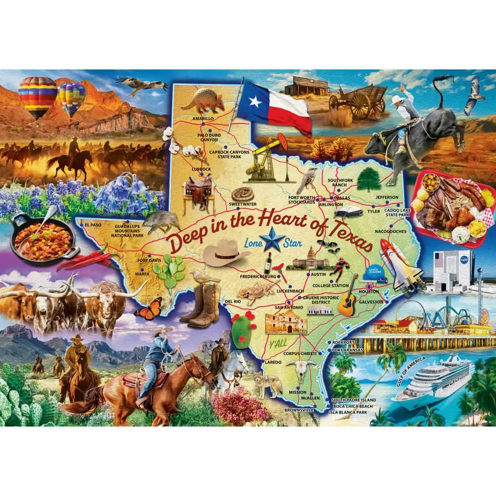 Puzzle - The Lone Star State