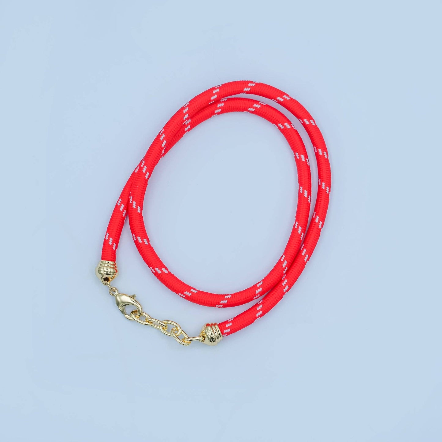 Jewelry | Necklace 24K Gold Filled Cord Chain Red