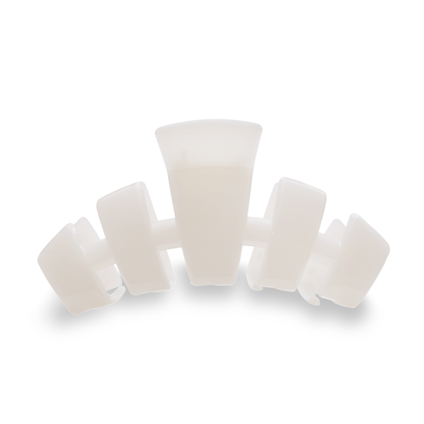 Teleties Hair Clip - Classic Large Coconut White