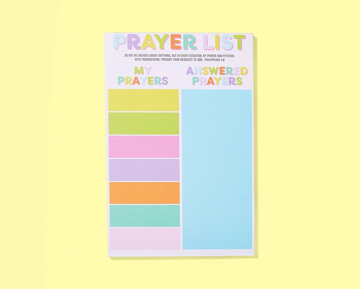 Notepad - Prayer List