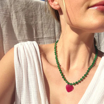 Abel Beaded Necklace 16in