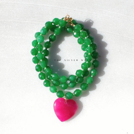 Abel Beaded Necklace 18in