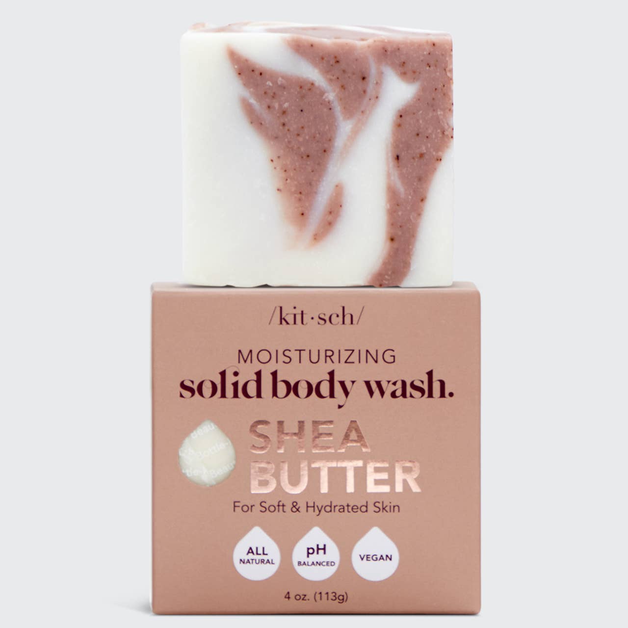Body Wash - Kitsch Shea Butter Exfoliating Bar