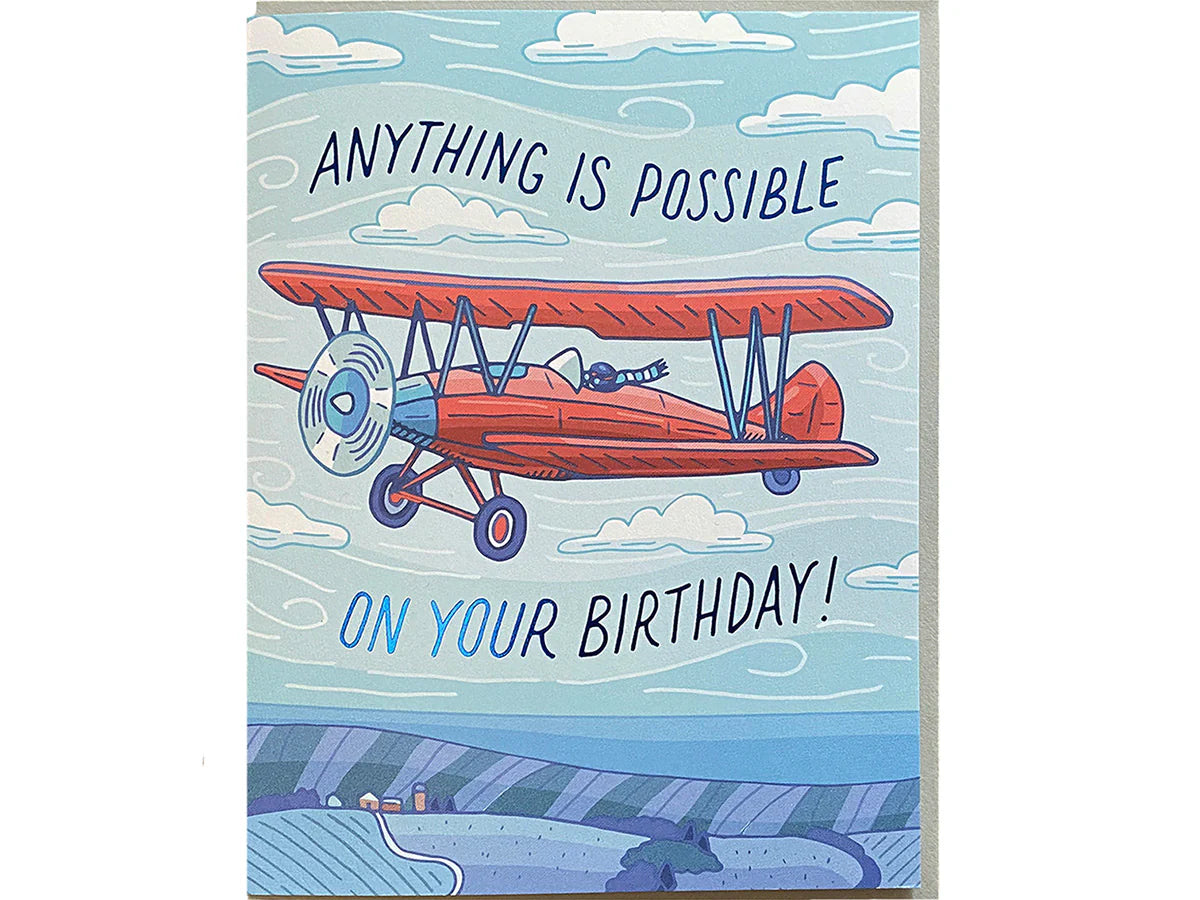 Card | Birthday Airplane