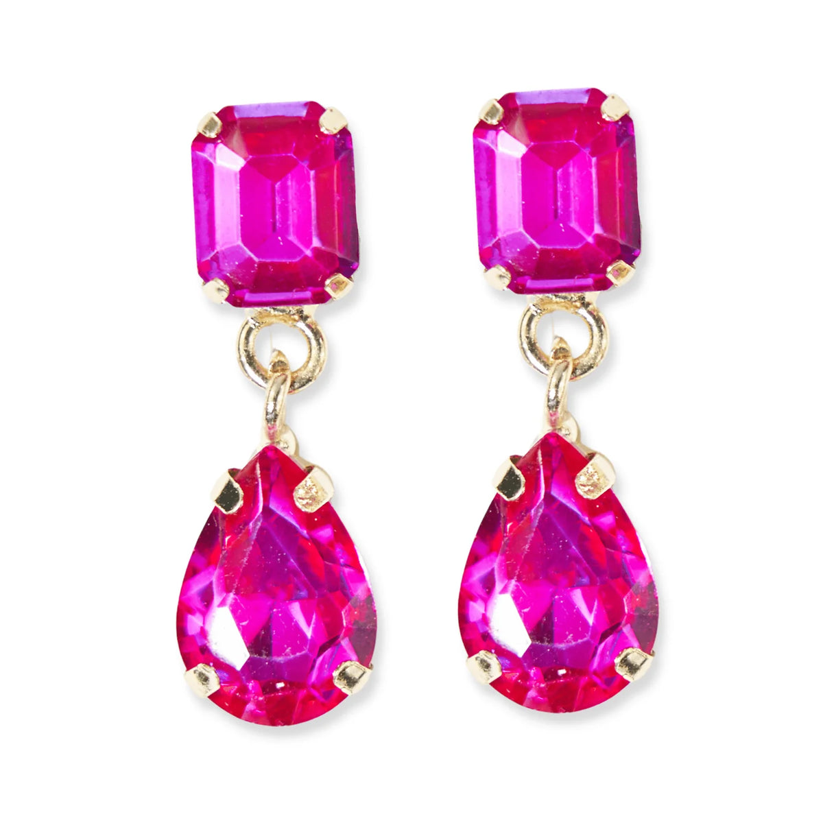 Earrings | Ink &amp; Alloy - Allysa Solid Dangle Earrings Hot Pink