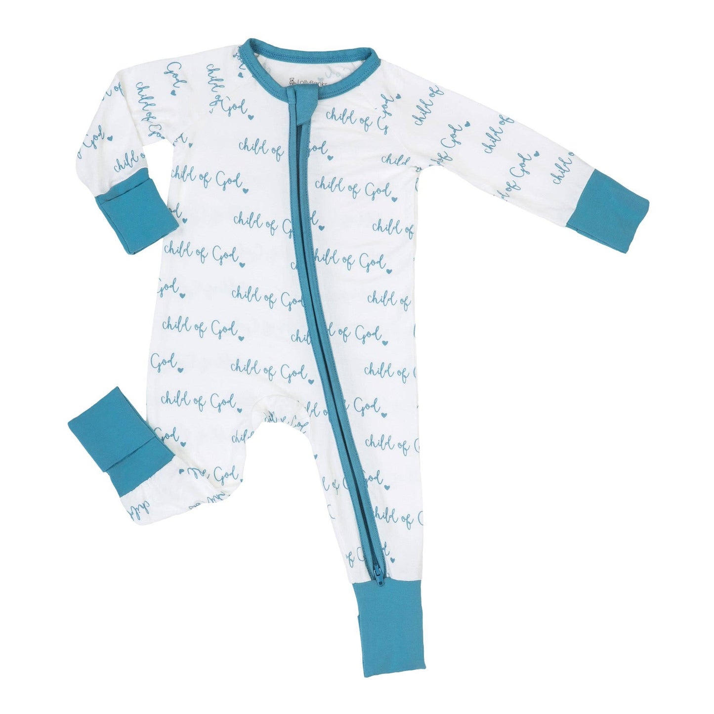 Onsie - Bamboo Baby Convertible Blue Child of God