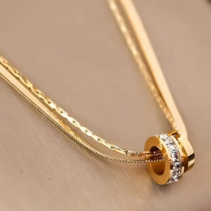 Necklace - Gold-Plated Stainless-Steel Chain