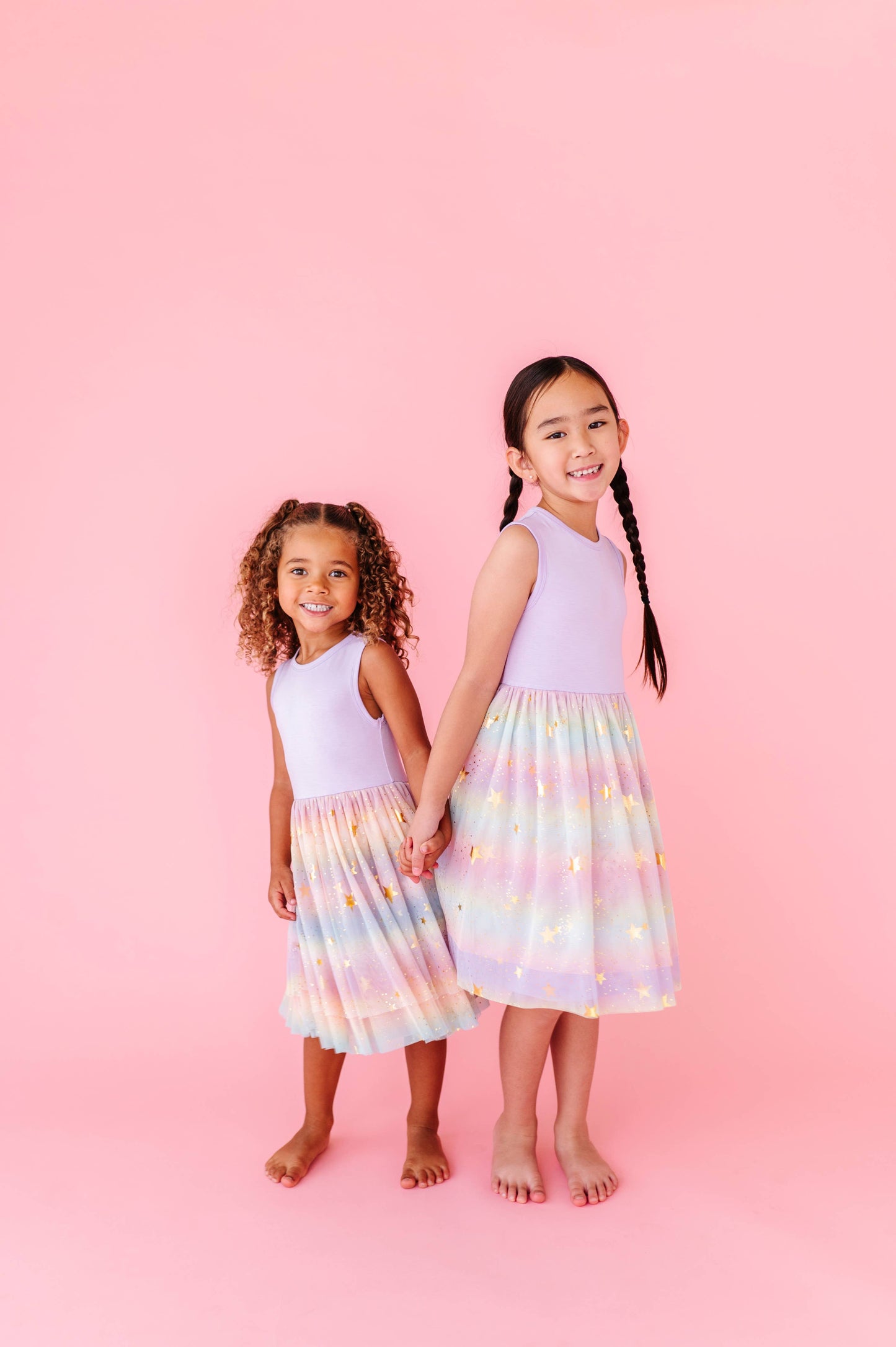 Dress - Kids Astra Rainbow Twinkle Tulle