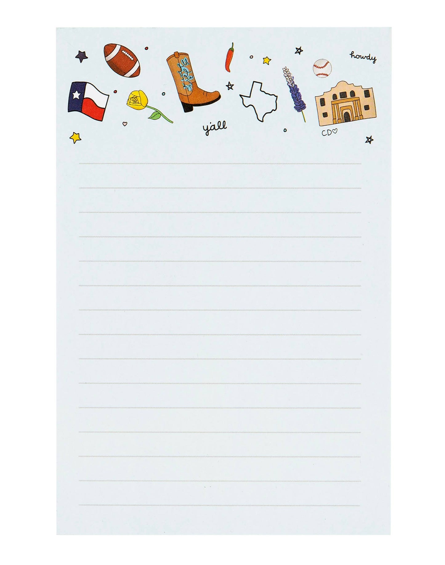 Stationery | Texas Notepad
