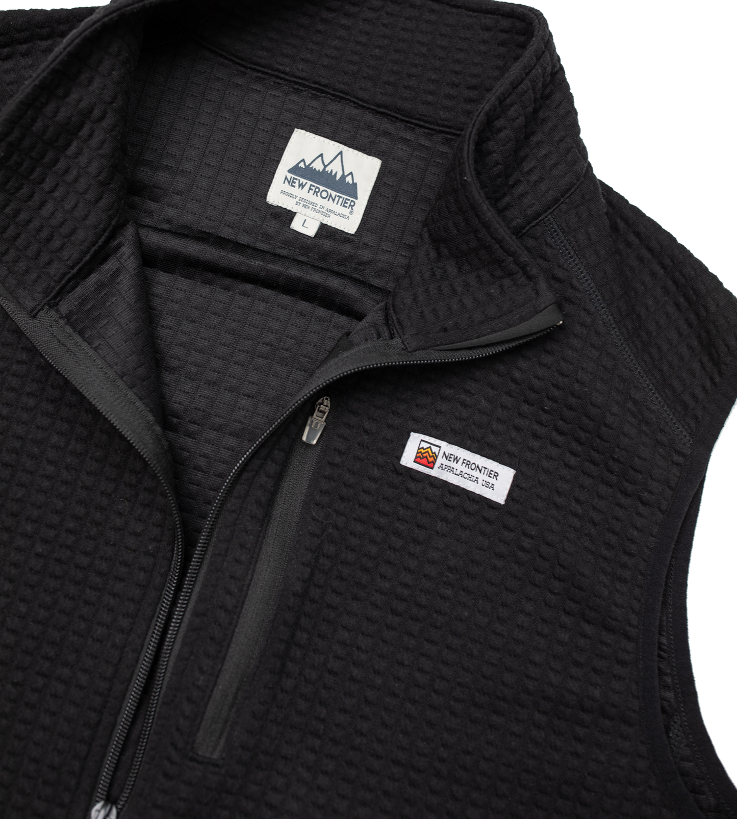New Frontier Waffle Zip Vest