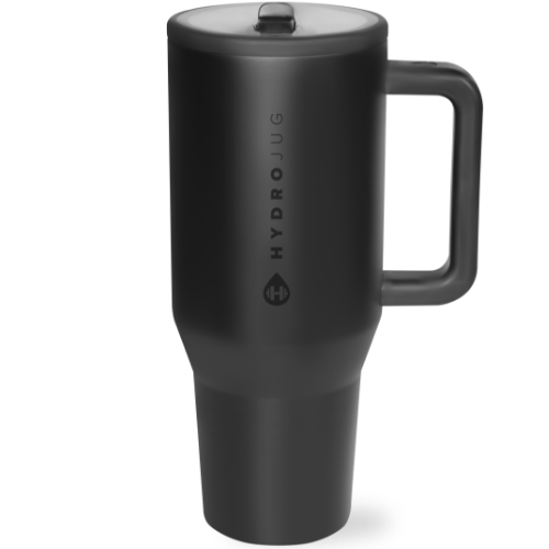 HydroJug Black Travel Tumbler (40oz)