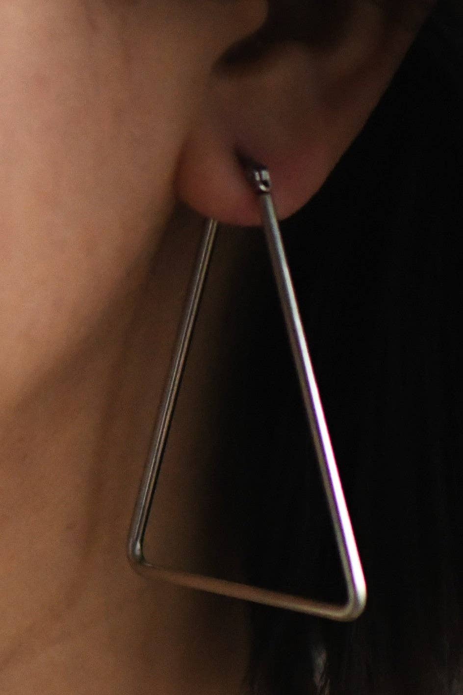 Waterproof Stainless Steel Hoop Earrings