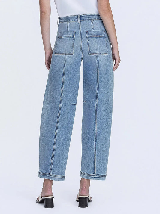 Flying Monkey Jeans - Super High Rise Barrel Leg