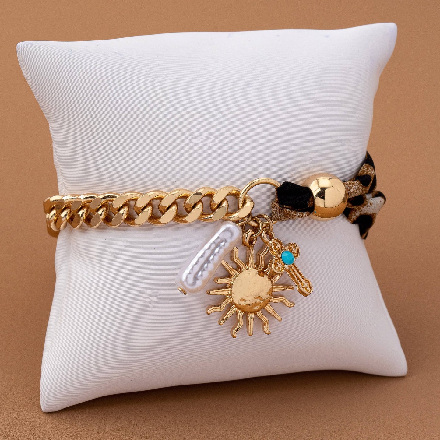 Sunblast Scarf Charm Bracelet