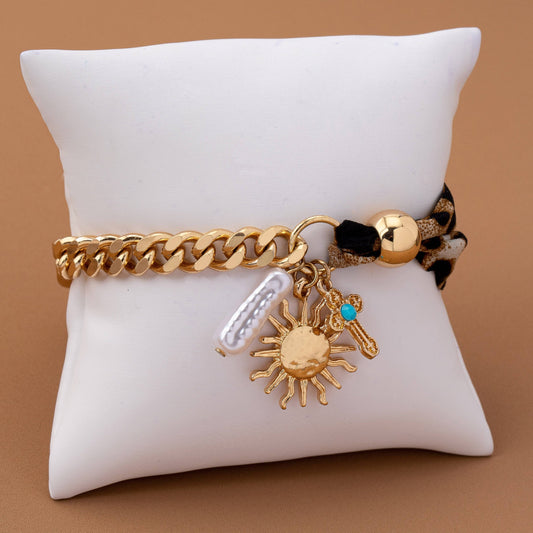 Sunblast Scarf Charm Bracelet