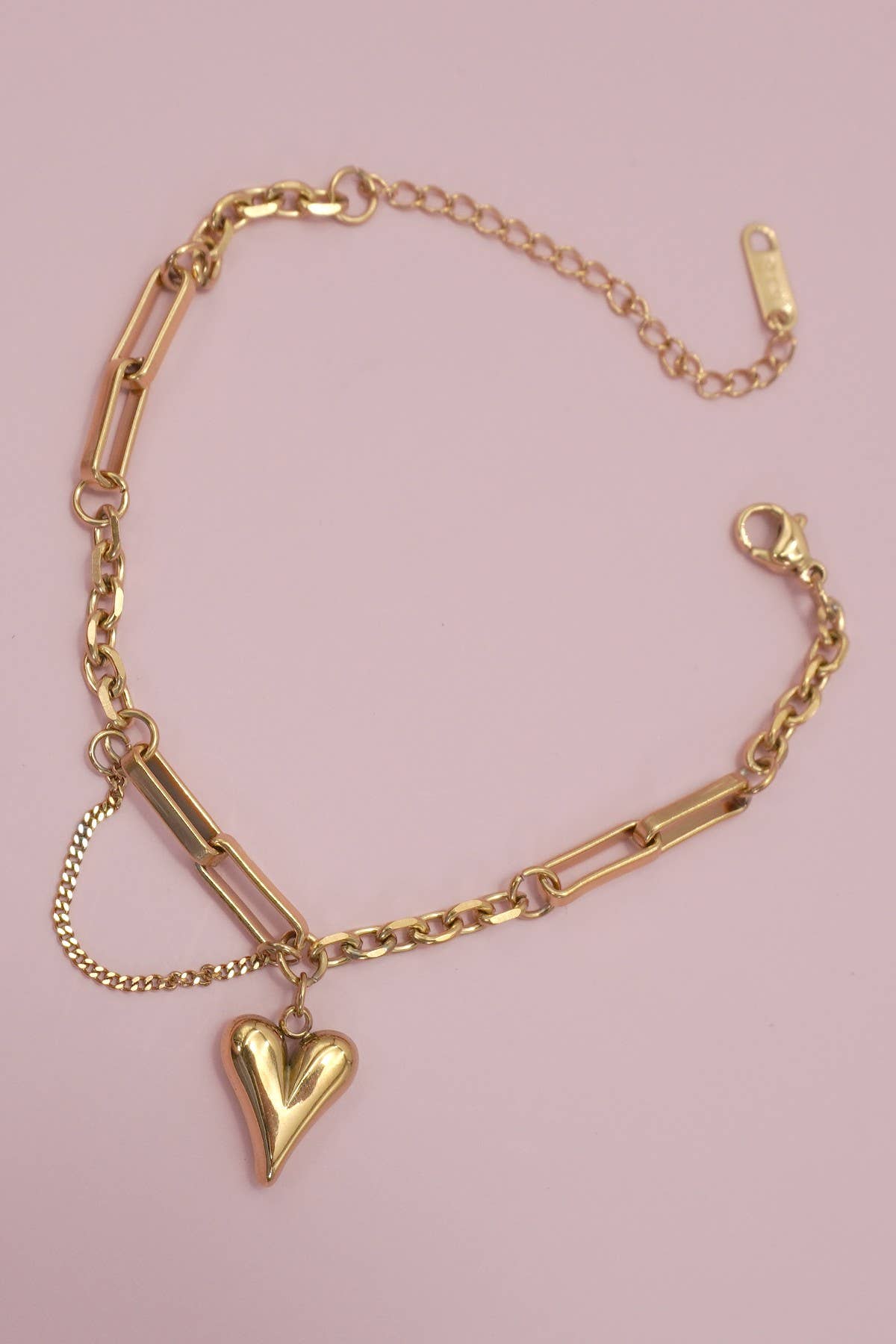 18K Heart Bracelet