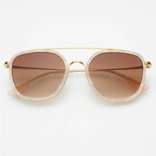 Accessories | Sunglasses Weston Acetate Round Unisex Light Pink / Brown