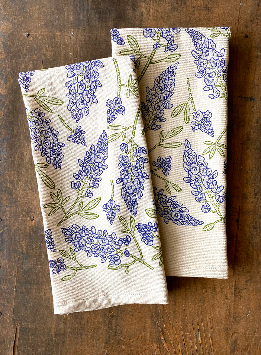 Kitchen Towel - Bluebonnet