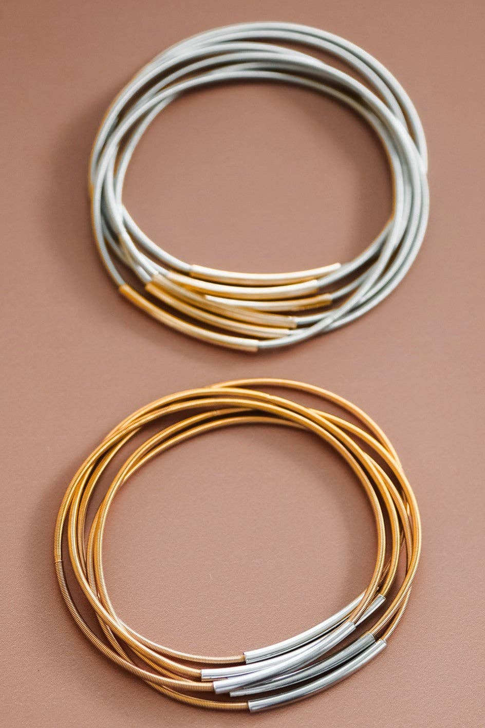 Bracelet - Stretchy Layered Guitar String