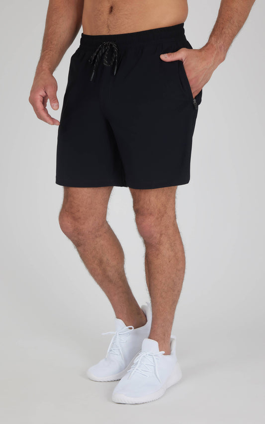 Shorts - Men's Black Warp Performance