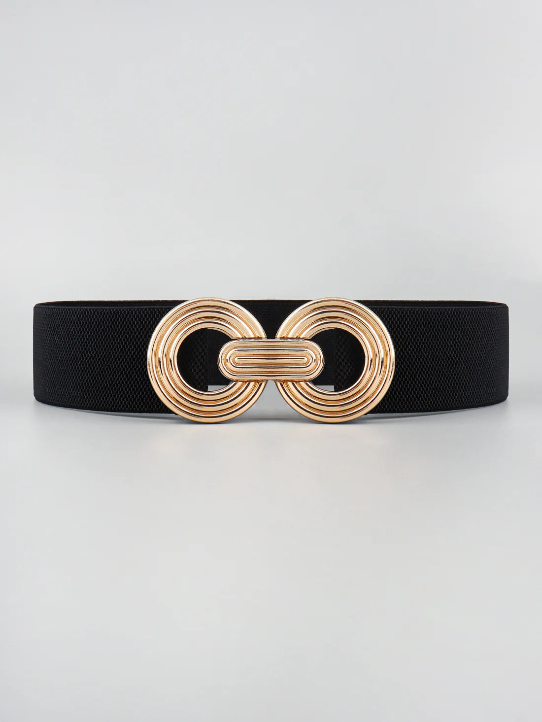 Accessories | Belt Geometric Buckle Elastic Wide