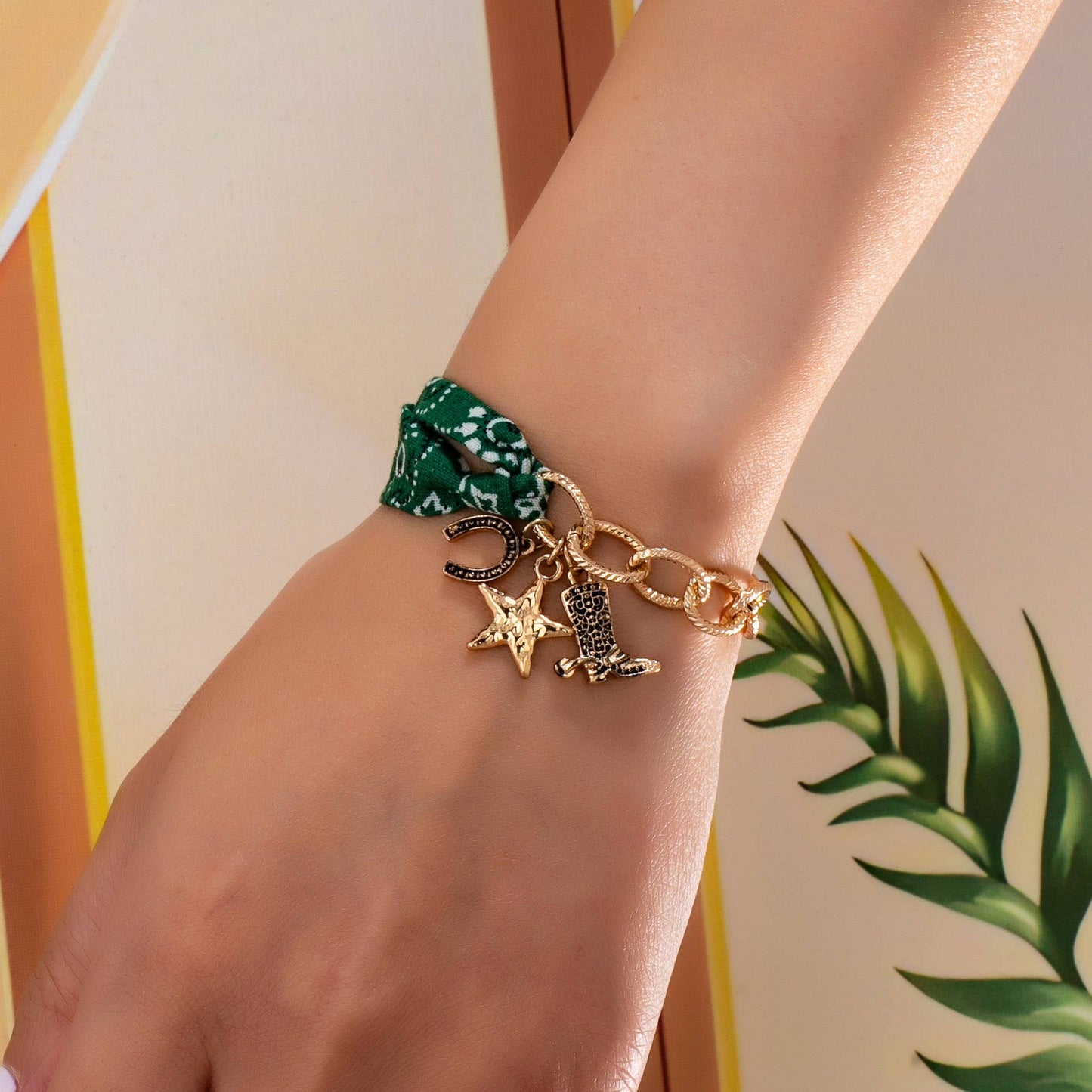 Scarf Charm Bracelet