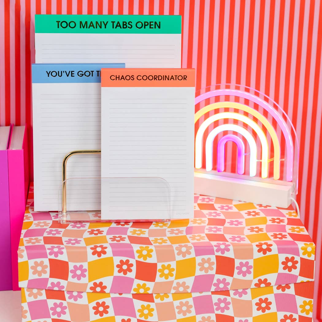 Chaos Coordinator - Lined Notepad 5x8