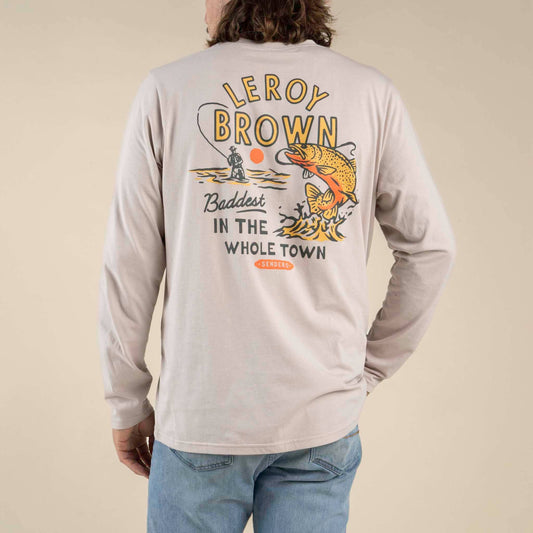 Leroy Brown Long Sleeve T-Shirt: Sand / X-Large
