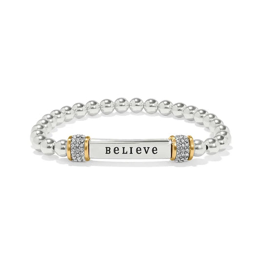 Bracelet - Brighton Meridian Believe Two Toned
