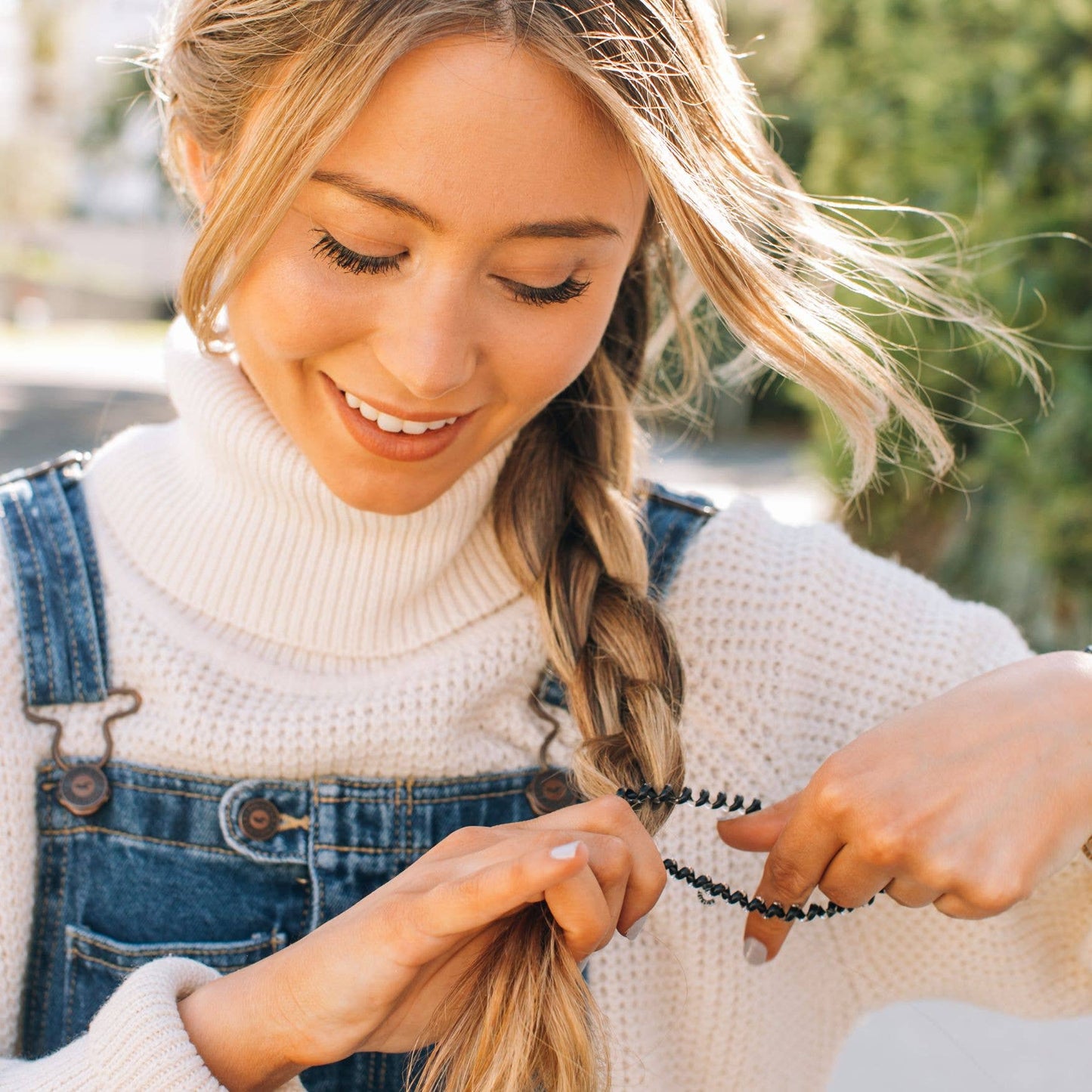 Teleties Small Hair Ties - Jet Black