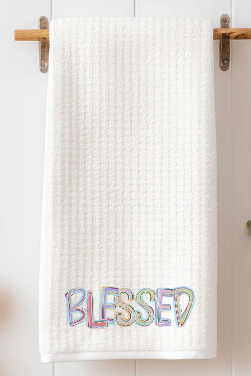 Kitchen Towel - Blessed Waffle