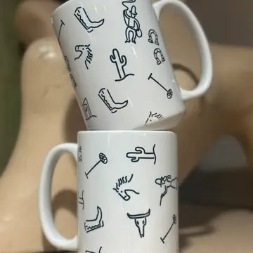 Branded 15oz Ceramic Coffee Mug