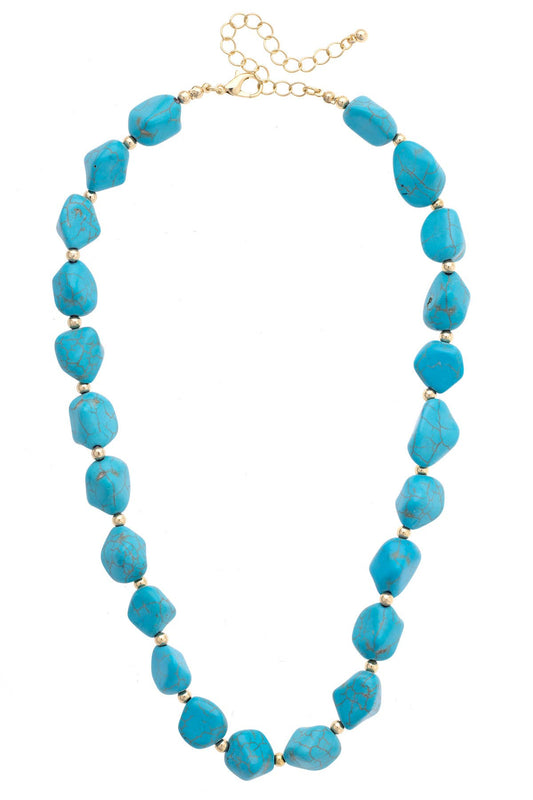Necklace - Angel Fire Beaded