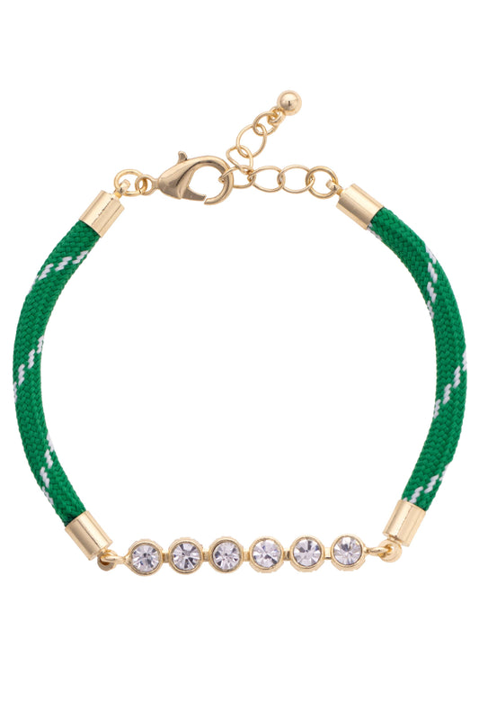 Bracelet - Kelly Green Betsy Paracord Tennis