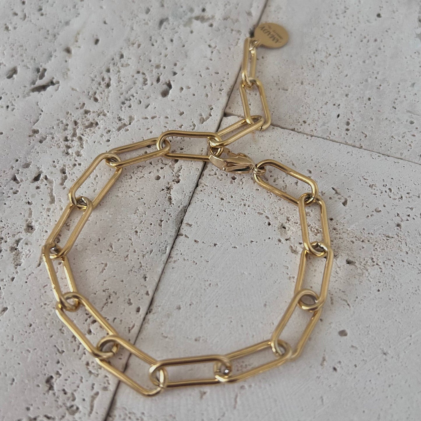 Bracelet - Paperclip Link Chain