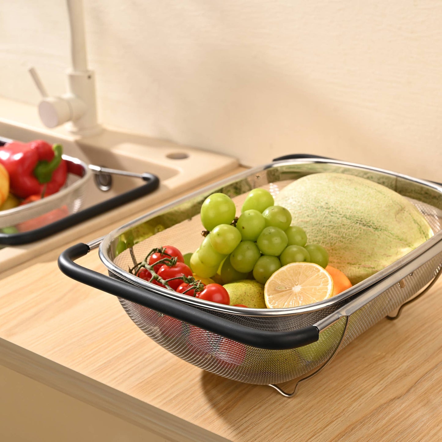 Colander - Fox Run Large Stainless Steel