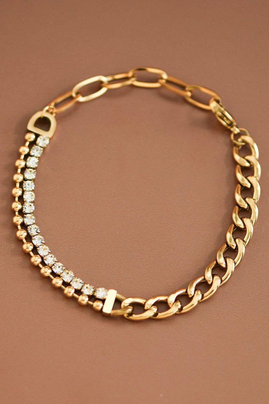 18K Gold Plated Kay Chain Bracelet
