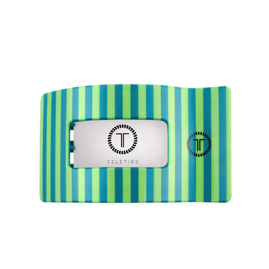 Teleties Hair Clip - Flat Rectangle Large Cabana Cutie