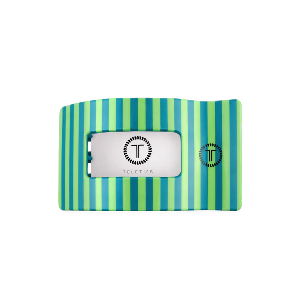 Teleties Hair Clip - Flat Rectangle Medium Cabana Cutie