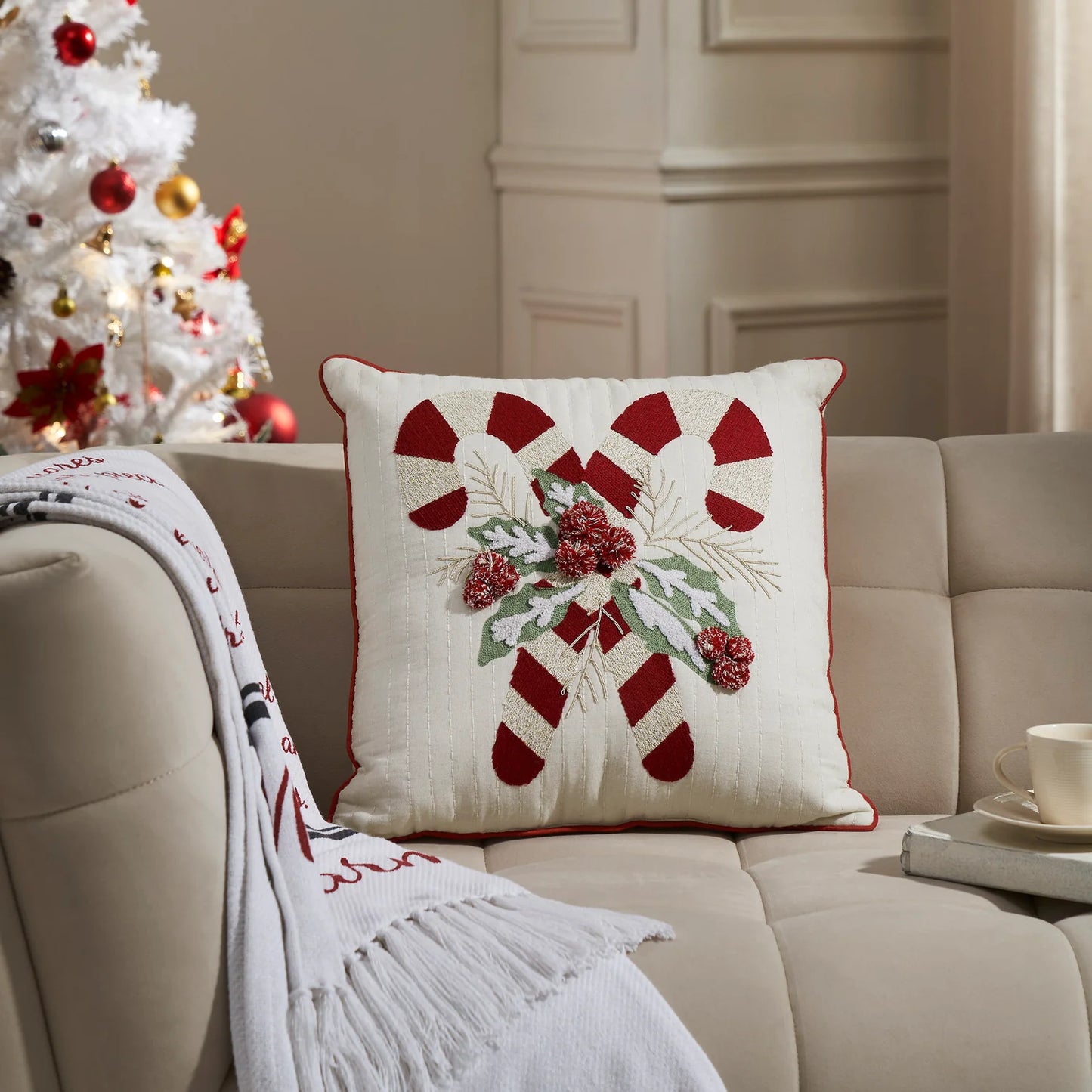 Home | Pillow Candy Cane