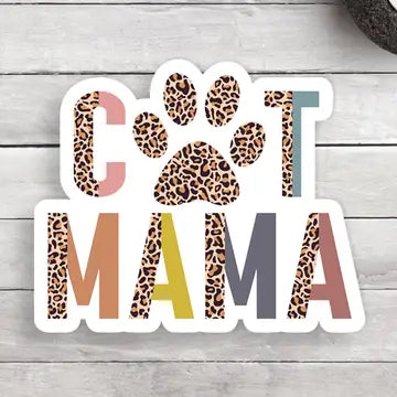 Stationery | Vinyl Sticker Cat Mama