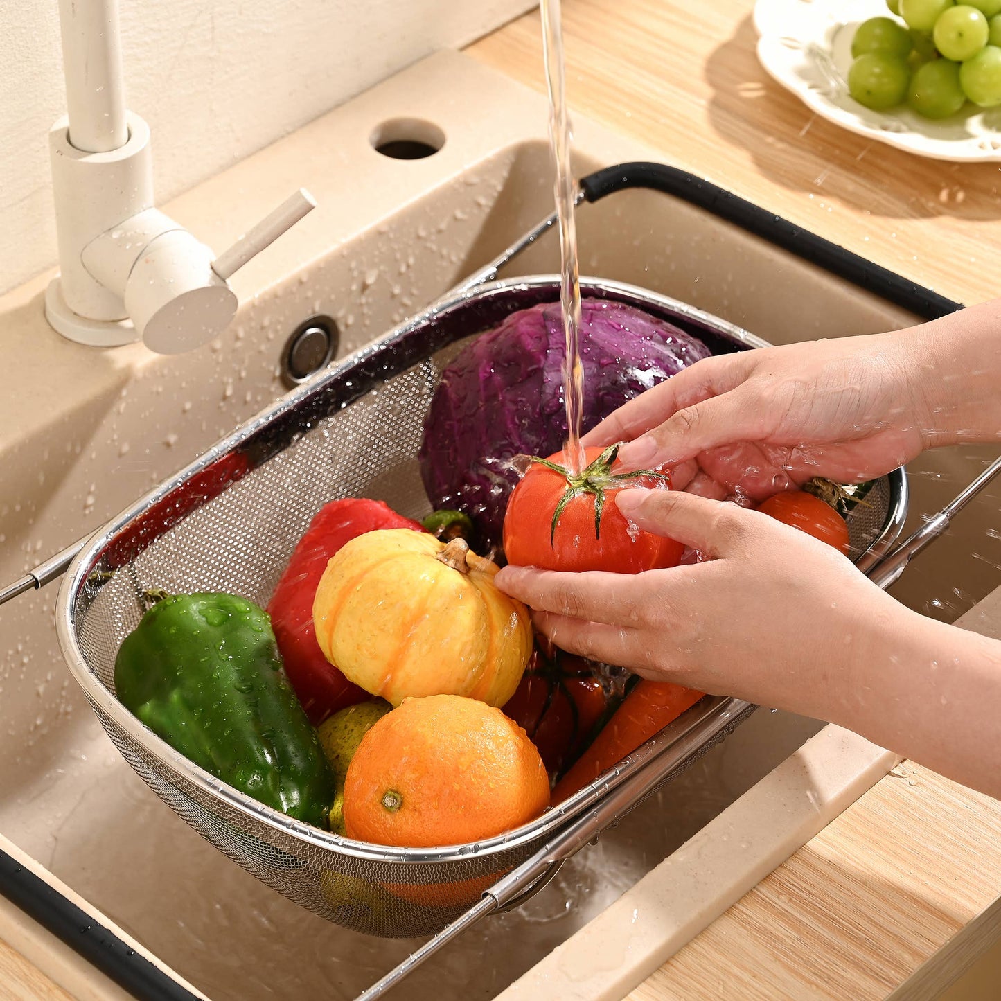 Colander - Fox Run Large Stainless Steel