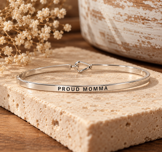 Bracelet - Silver Proud Momma