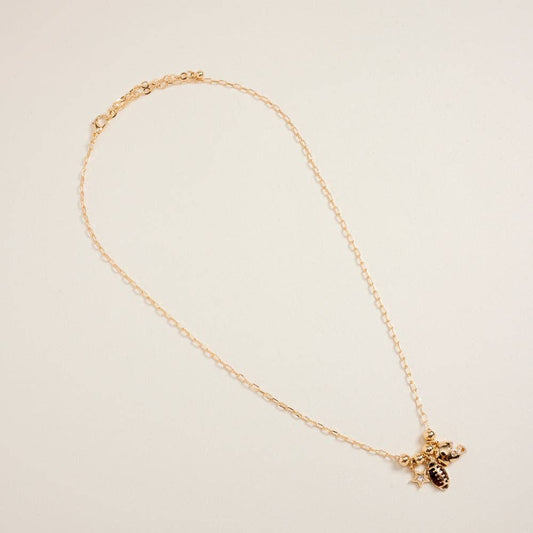 Necklace - Football Helmet Star Charm