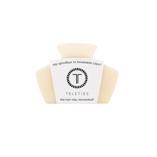 Teleties Hair Clip - Classic Petite Almond Beige