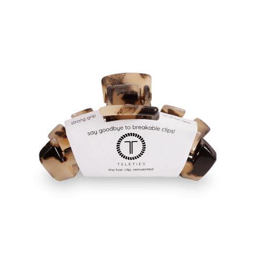 Teleties | Hair Clip Tortoise Small