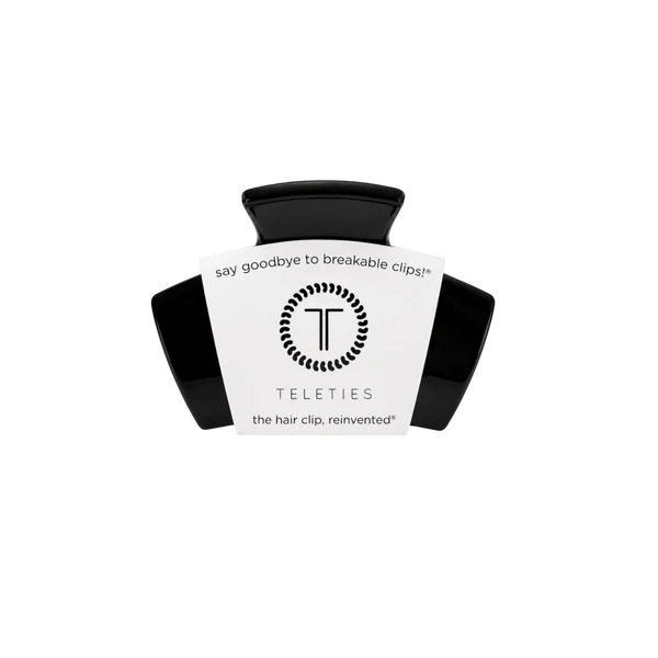 Teleties Hair Clip - Classic Petite Jet Black
