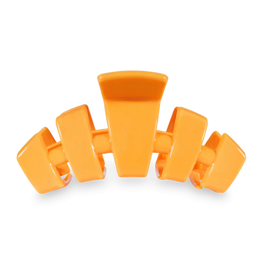 Teleties Hair Clip - Classic Large Mango for it!