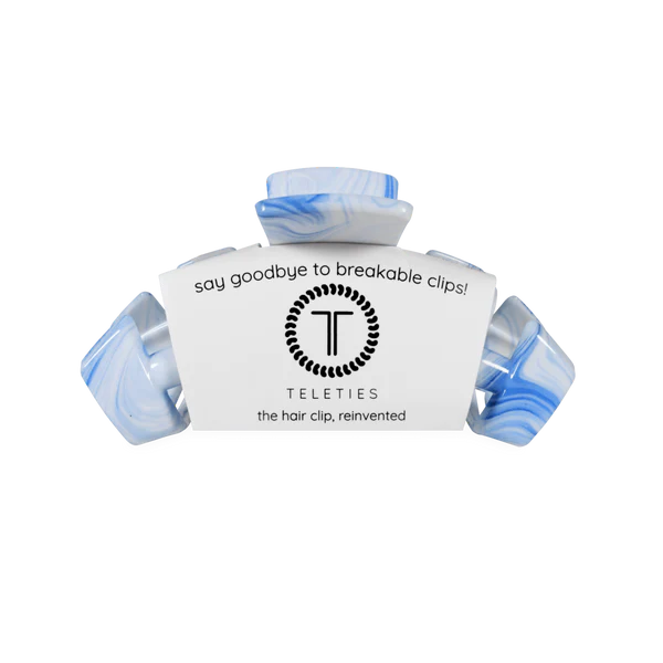 Teleties Hair Clip - Classic Medium Tide & True