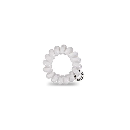 Teleties Tiny Hair Ties • Coconut White